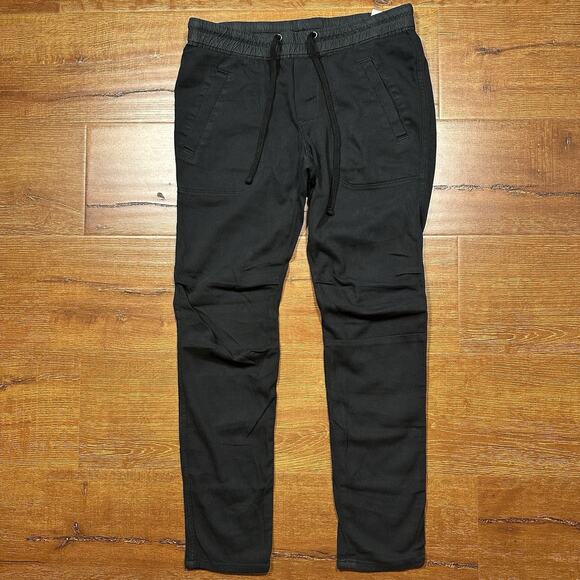 James Perse Pants - James Perse Soft Drape Pants Womens 3 L Black Minimal City Contemporary WKL1496